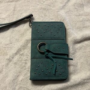 Justin Boots  Wallet Teal